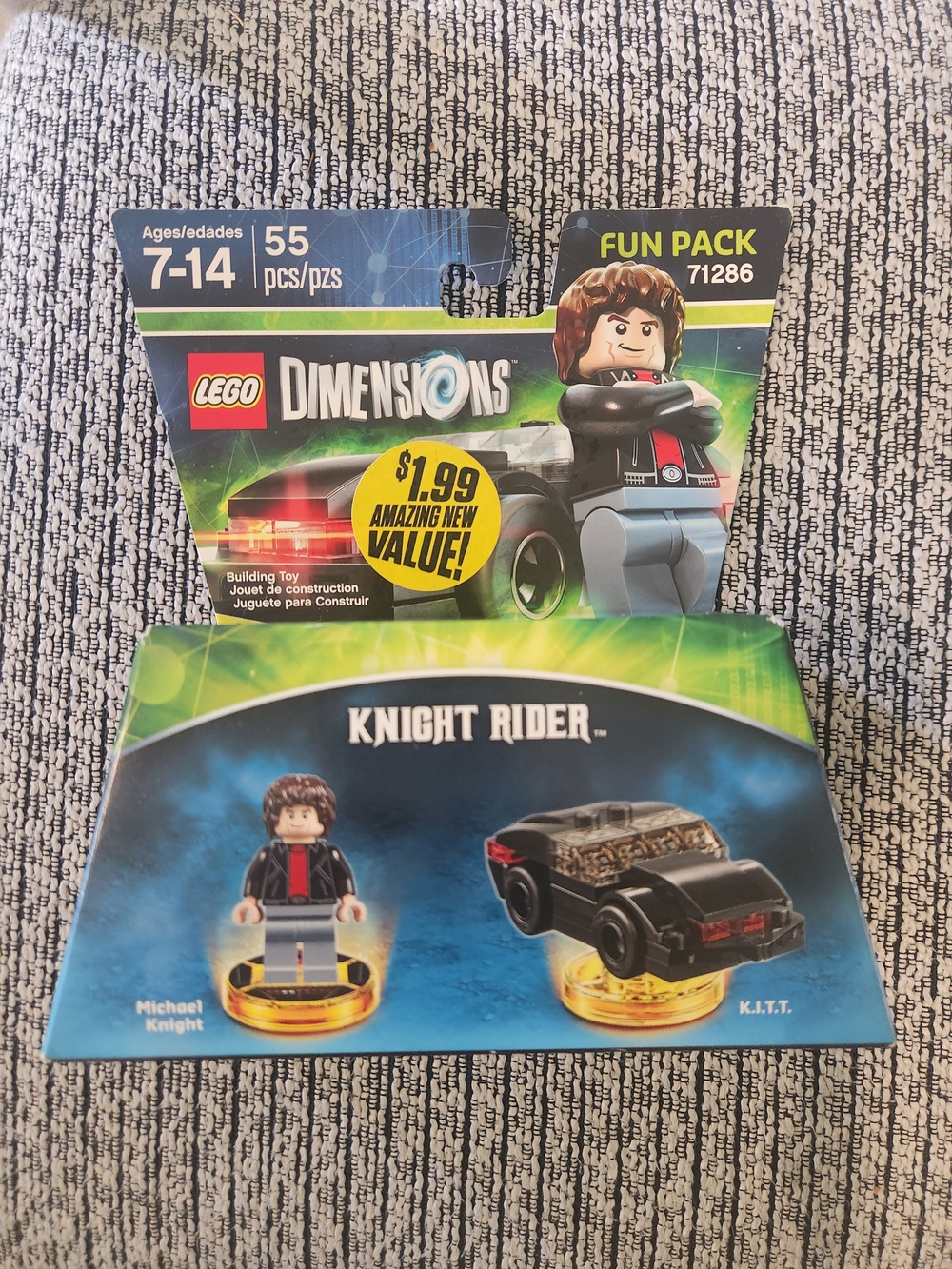 Lego Dimensions Knight Rider Fun Pack - Black, Green, Blue, Yellow